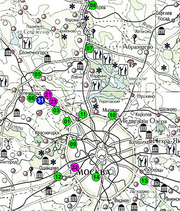 Карта сети газовых заправок Пропан24